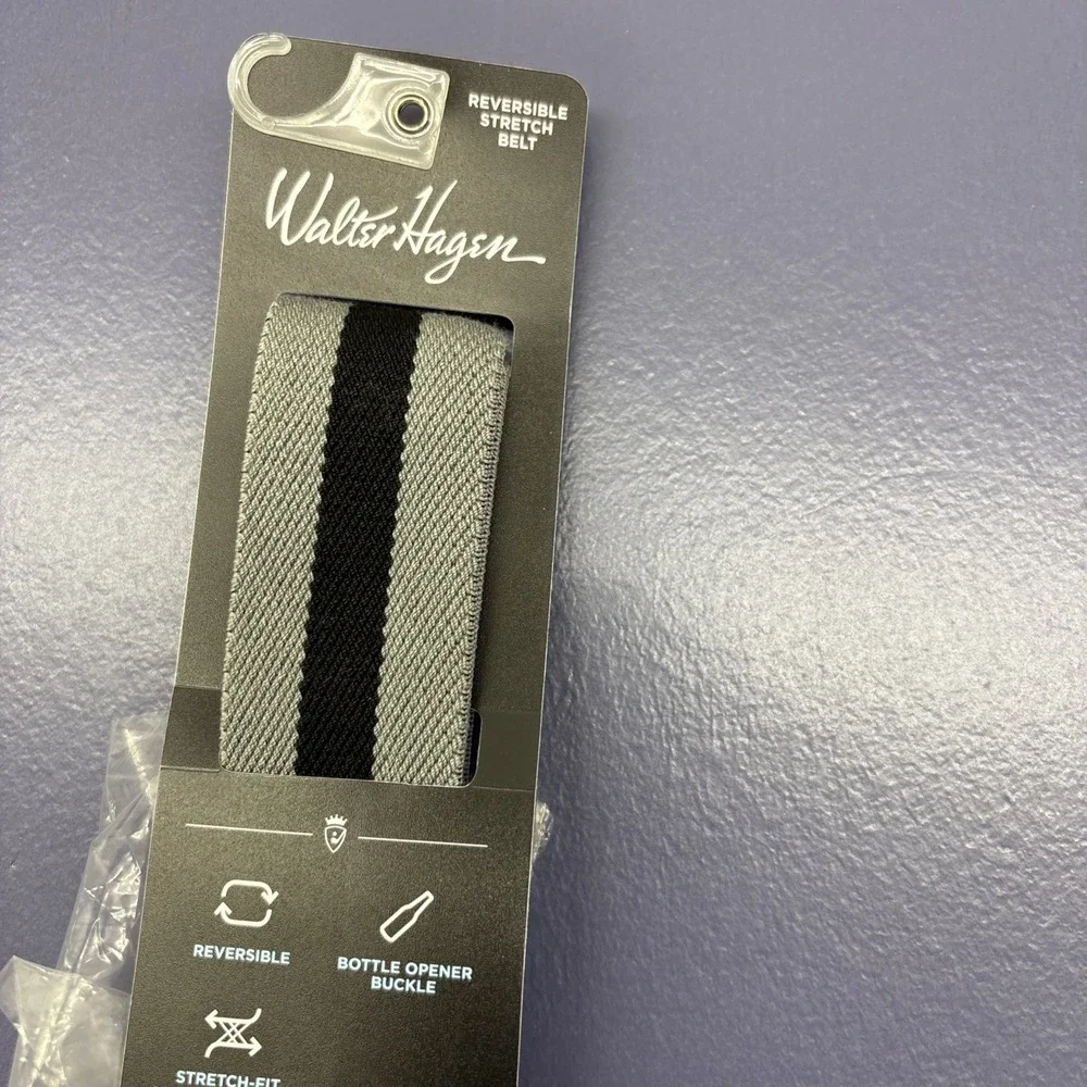 Walter Hagen Men's Perfect 11 Reversible Stretch Golf Belt Up To 42